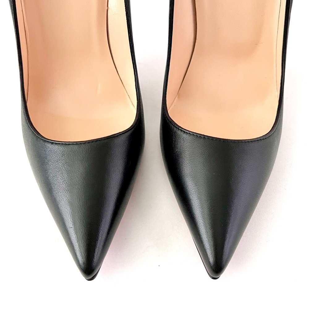 CHRISTIAN LOUBOUTIN | So Kate 120 Black Calf Leather Pumps Stilettos US 9.5 - Picture 4 of 16